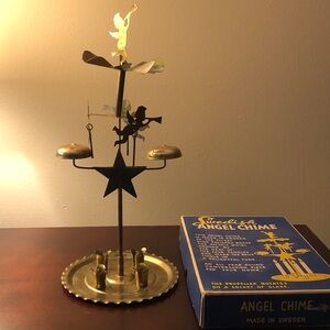 Vintage Swedish Angel Chimes